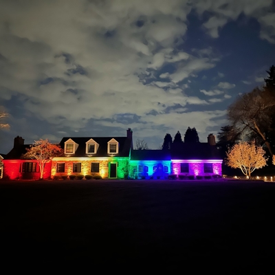 Rainbow Color Changing Lights Photo